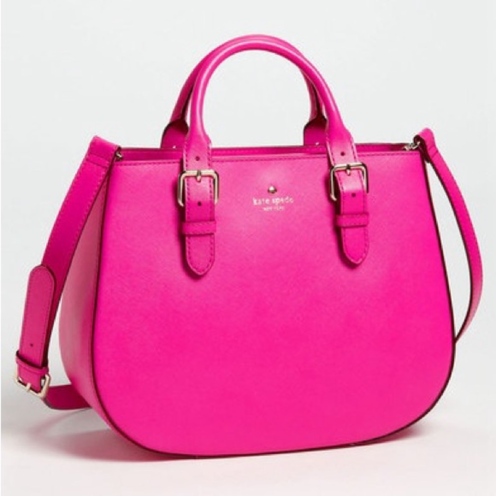 Kate Spade Hot Pink Women's Leather Bag